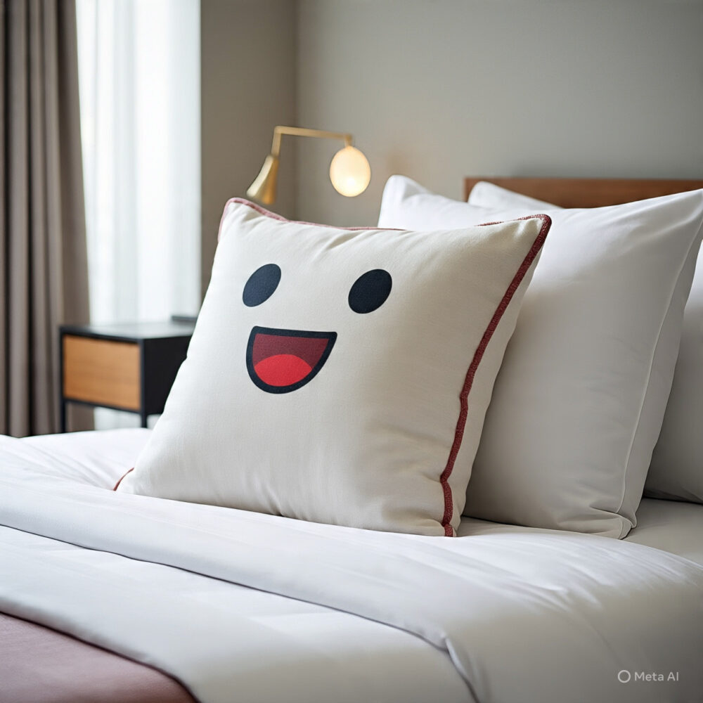 Pollycotton pillow cover
