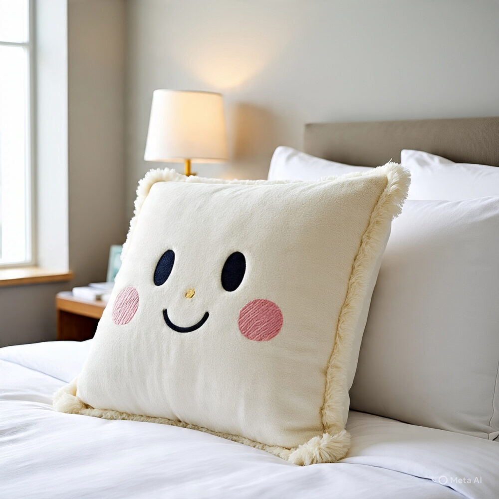 Pollycotton pillow cover