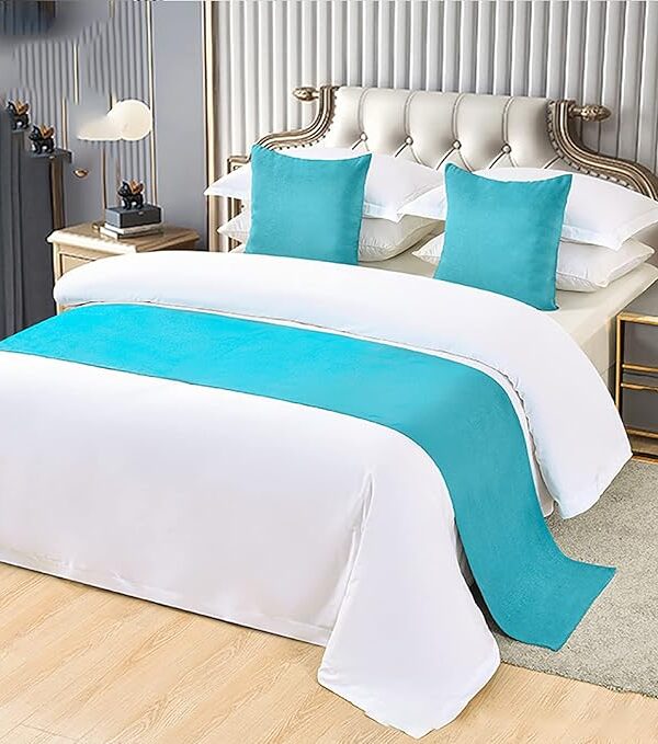 Shell Pattern Bed Runners