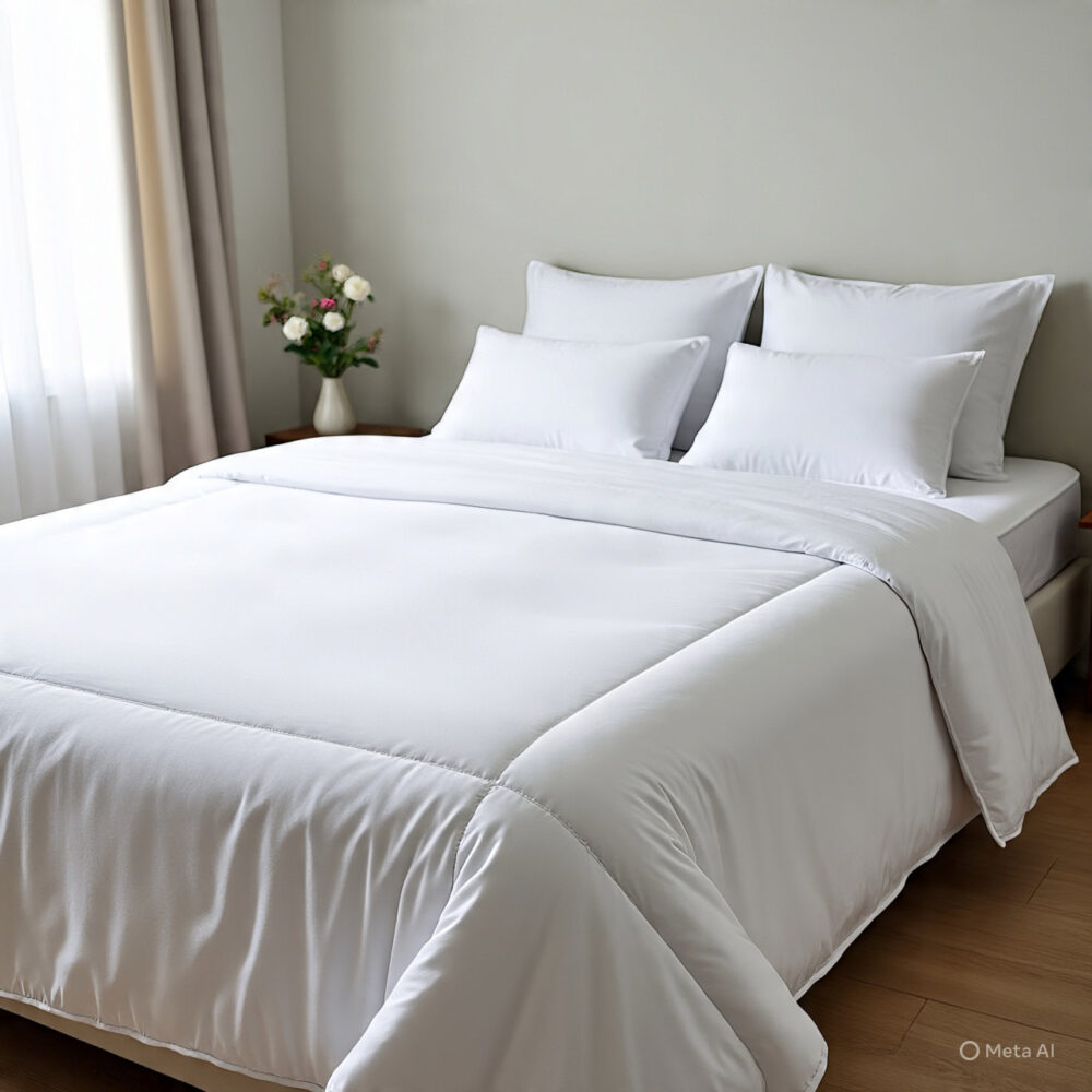 210 TC Plain Bedsheet - Image 2