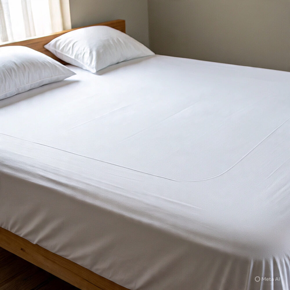 210 TC Plain Bedsheet - Image 3