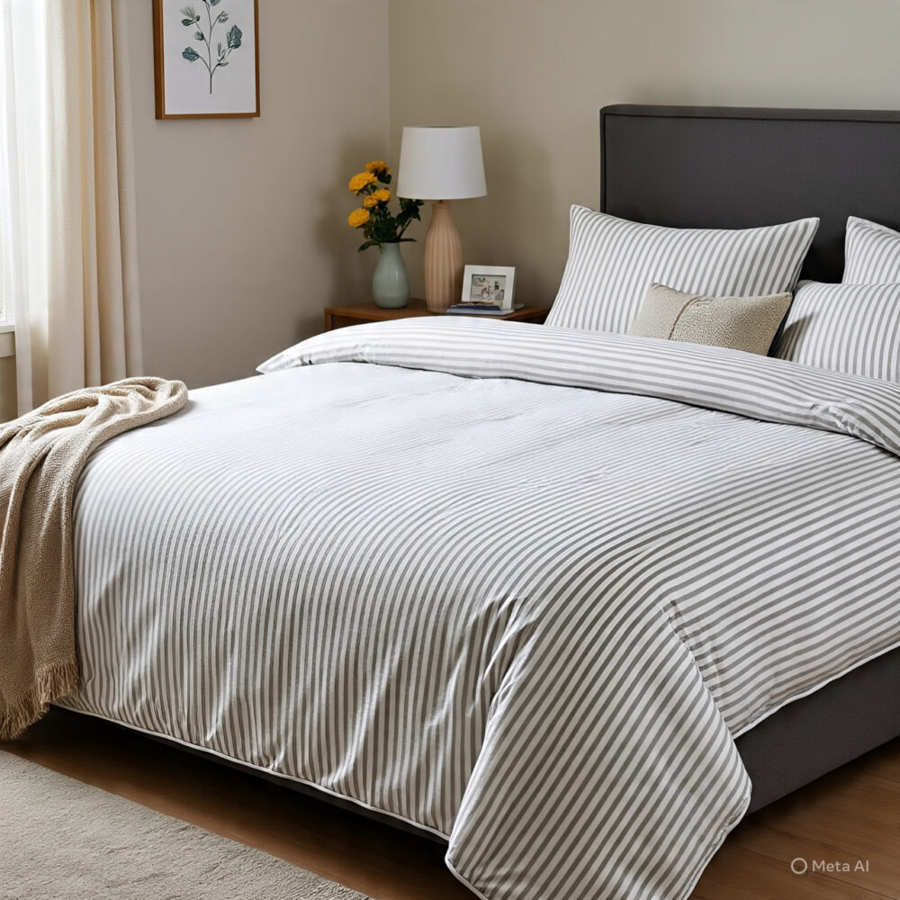 Double Stripes Duvet Cover - Image 2