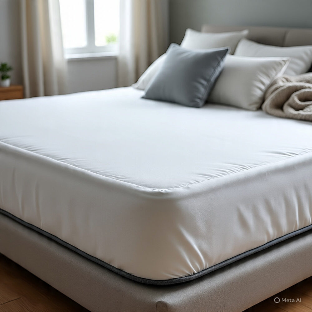White Matresss Protector - Image 2